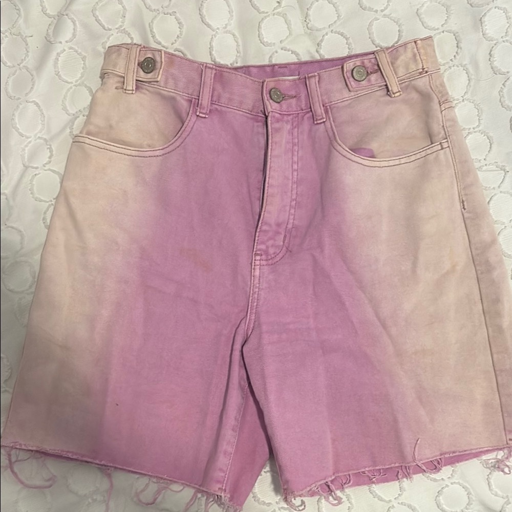 Pink Ombre Women's Shorts